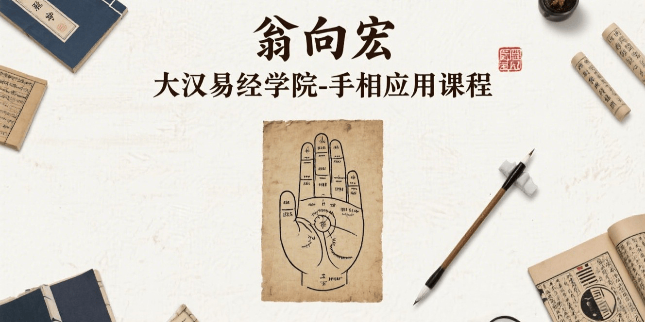 【翁向宏】大汉易经学院-手相应用课程