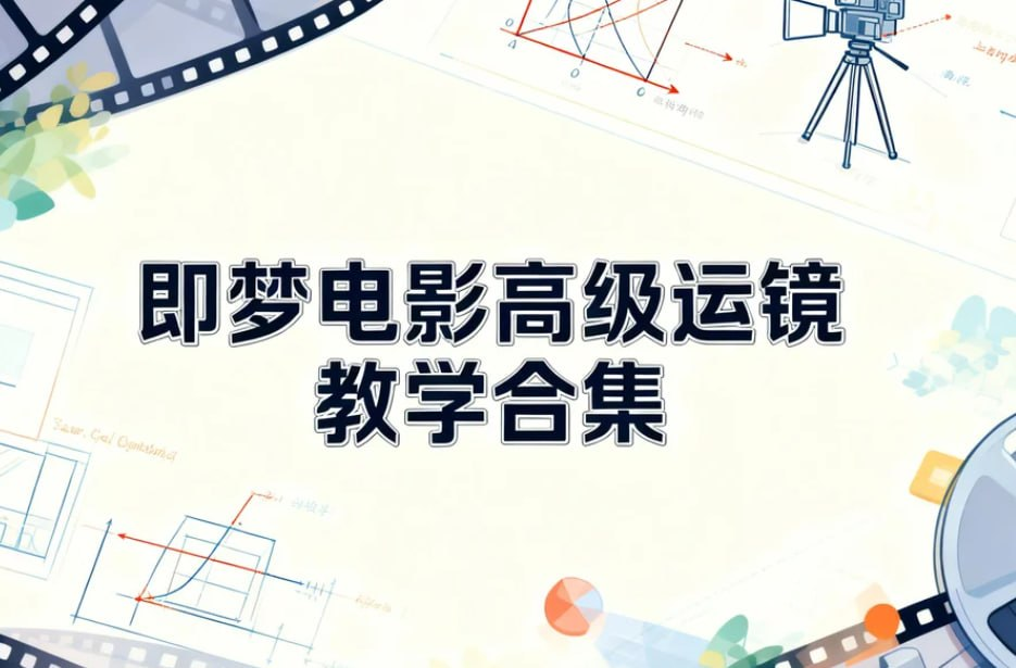 即梦电影高级运镜教学合集，用AI打造电影级镜头语言 