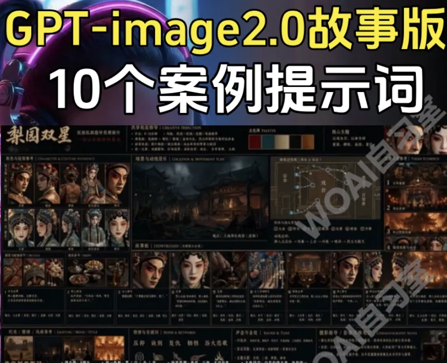 Image制作AI视频即梦seedance2.0故事版分镜提示词指令模版教程 